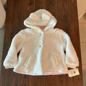 Tucker + Tate - Fleece Hooded Jacket w/ Ears - Very Soft - 24M - Brand New